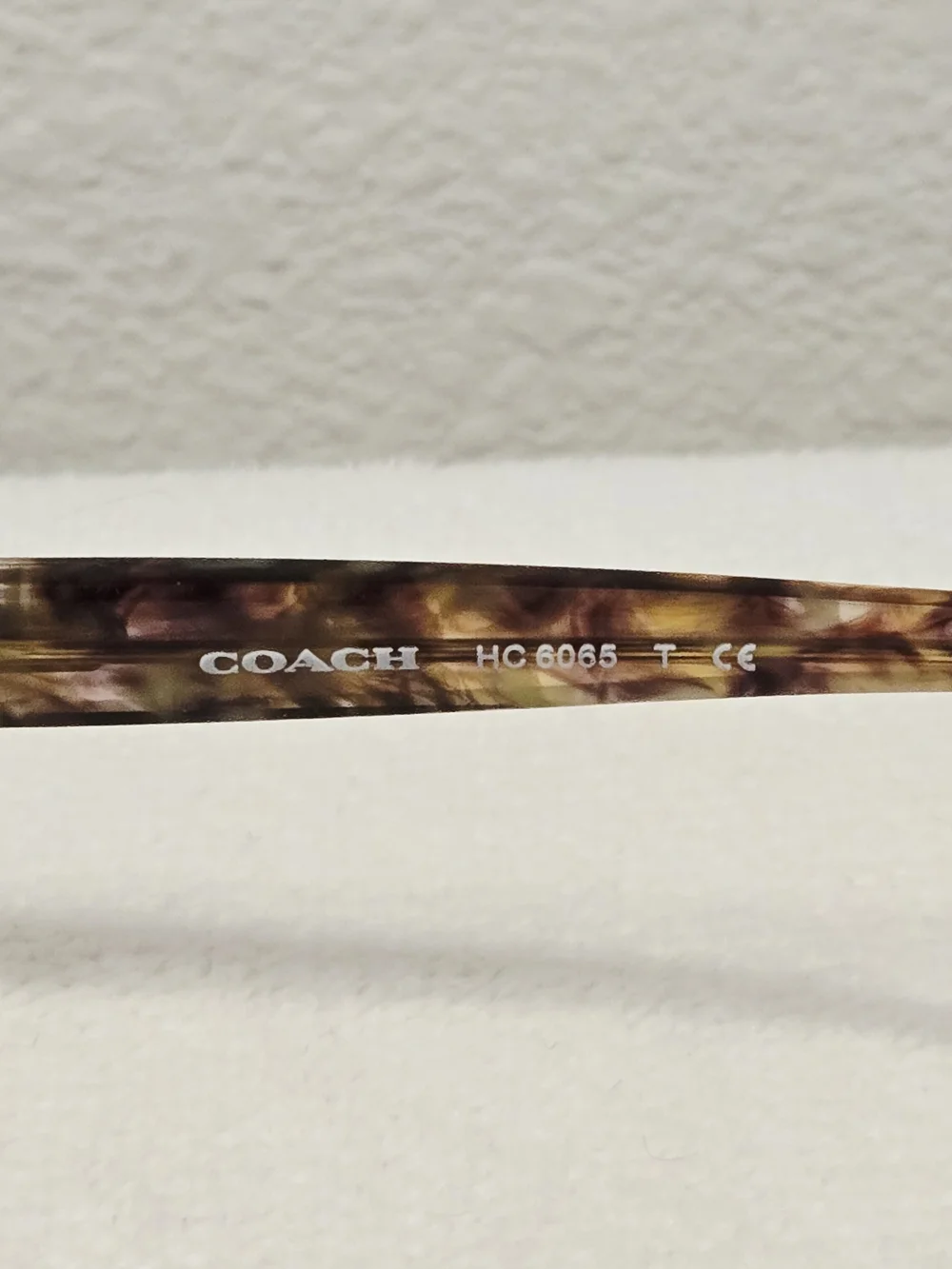 Coach tortoiseshell eyeglass